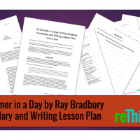 All Summer in a Day Vocabulary and Writing Lesson