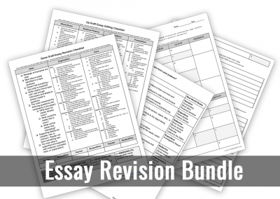 RTE Essay Revision and Editing Bundle
