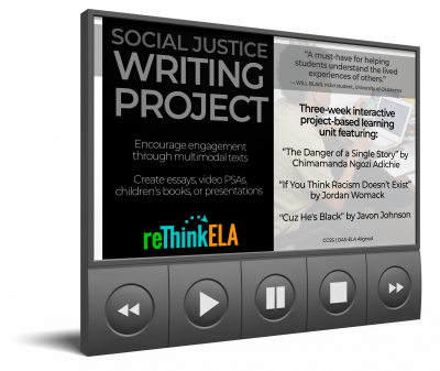 Social Justice Writing Project