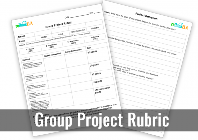 Group Project Rubric