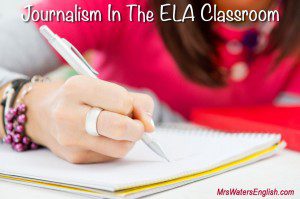 Journalism ELA Lessons