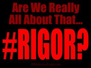 Cognitive Rigor