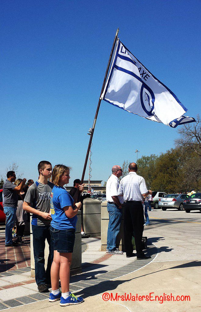 My children at the #OklaEdRally