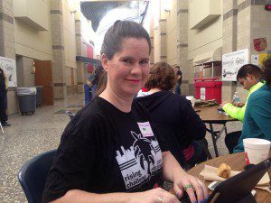 Mrs Waters at Edcamp OKC