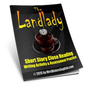The Landlady by Roald Dahl Close Reading Assessment Practice