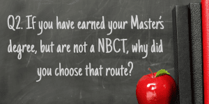 Q2 NBCT Masters