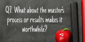 Q7 NBCT Masters