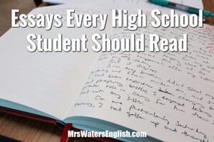 Famous high school essays
