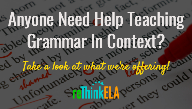 Grammar In Context Unit