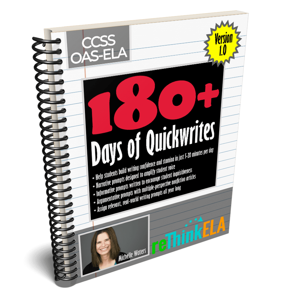 180 Days of Quickwrites