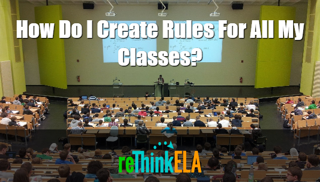 How do I create rules for all my classes?