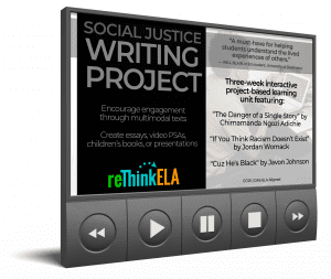 Social Justice Writing Project Cover
