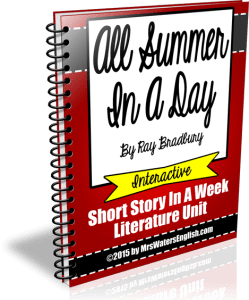 All Summer in a Day Lesson Plan