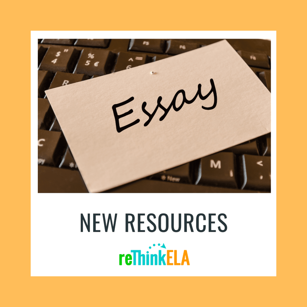 New Essay Resources