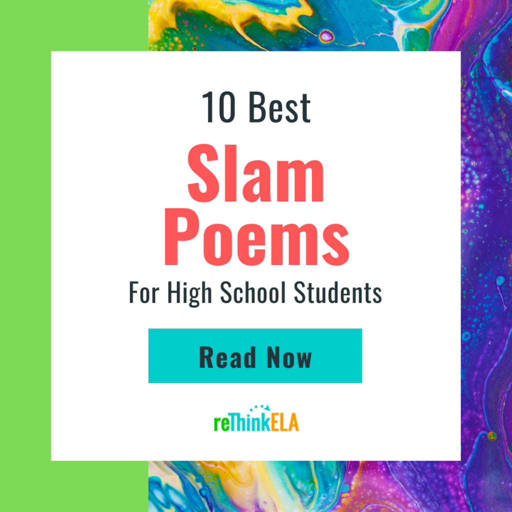 10 Best Slam Poems For High School