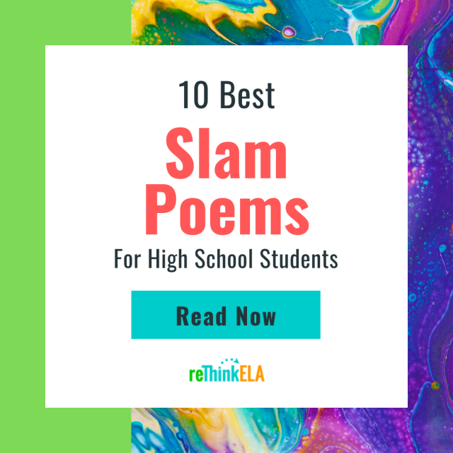 10 Best Slam Poems for High School Students