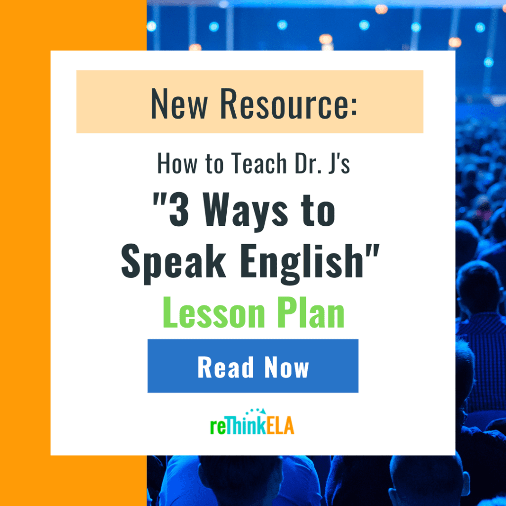 3 Ways to Speak English Lesson Plan