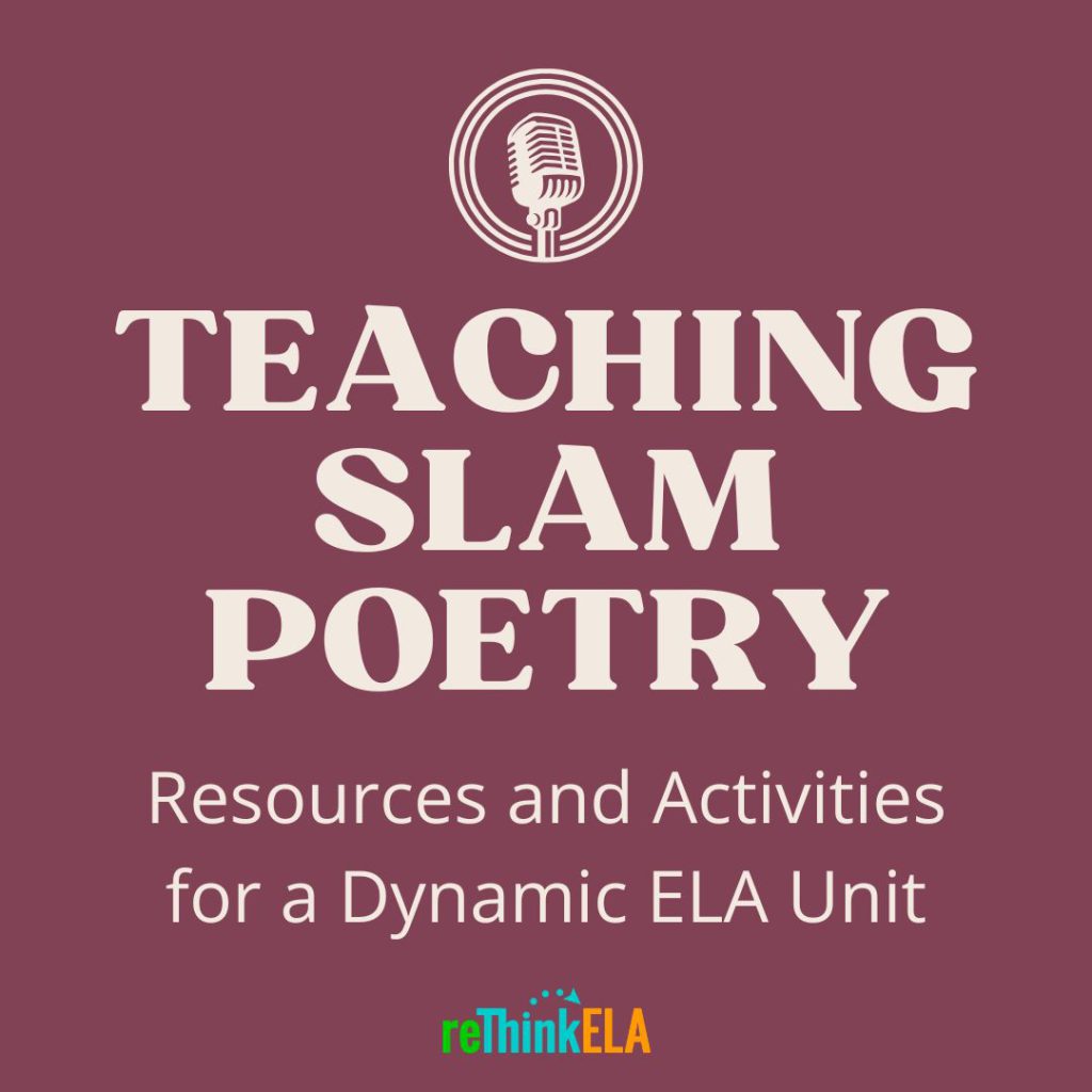 Teaching Slam Poetry Lesson Plans Teaching Slam Poetry Lesson Plans