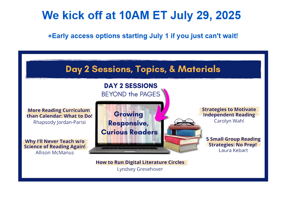 MS ELA Summit Day 2 Reading