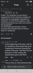 “How Many Sentences Does This Paragraph Need?”