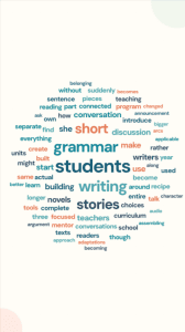 Grammar Conversations Word Cloud